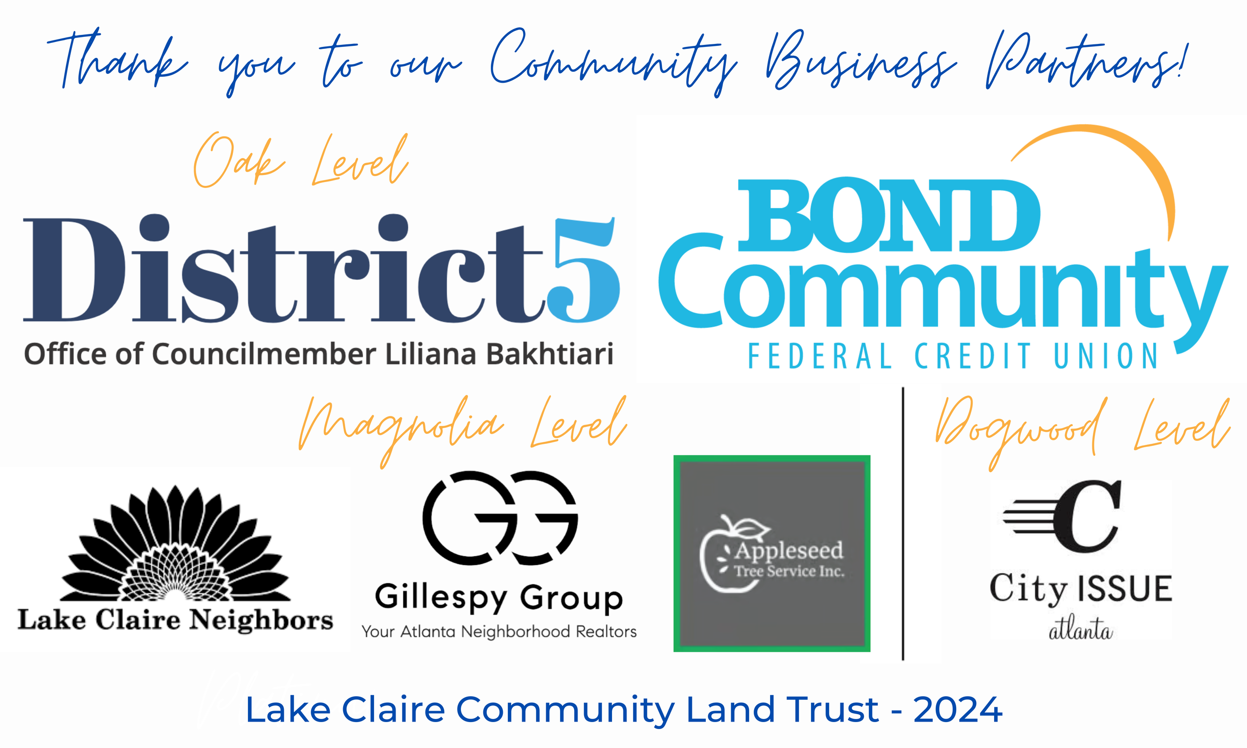 Community Business Partners — Lake Claire Community Land Trust